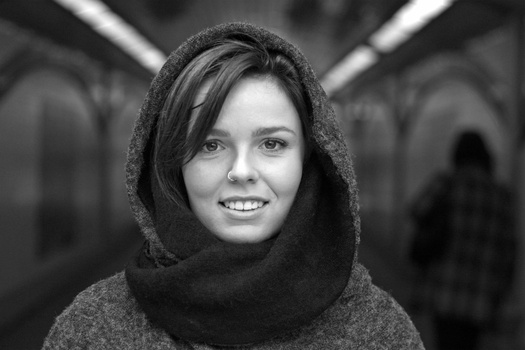 View Hooded Stranger by Mike Smith