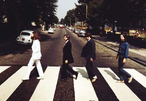Picture] Making History: The Shot Before The Beatles “Abbey Road