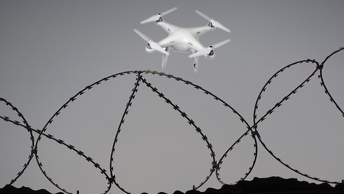 Drug Dealers Arrested After Crashing Their Drone in Prison With Footage
