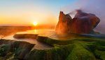 Aerial Video And Night Photography Of The Spectacular "Fly Geyser"