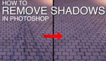 How to Remove a Shadow Using Luminosity Masks