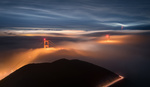 Experience Epic Milky Way and Fog Photography Above the Golden Gate Bridge
