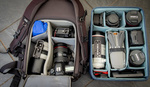 Do You Place Your Camera in Your Backpack With or Without a Lens Attached?
