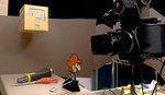 Behind The Scenes Of A Stop Motion Commerical For Nintendo's Paper Mario
