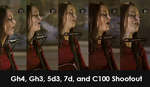 Gh4, Gh3, 5d3, 7d, and C100 Shootout