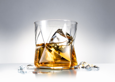 whisky glass  by mark zawila