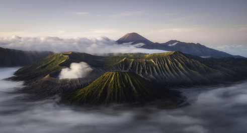 Bromo at Sunrise by Adrian Bateman