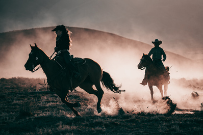 Cowgirl Twilight by Cordell Hull