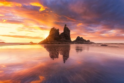Playa de Benijo by Giovanni Allievi