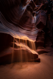 Antelope Canyon X, Arizona, USA by RYSZARD LOMNICKI