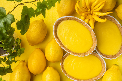 Lemon tarts by Skyler Ewing