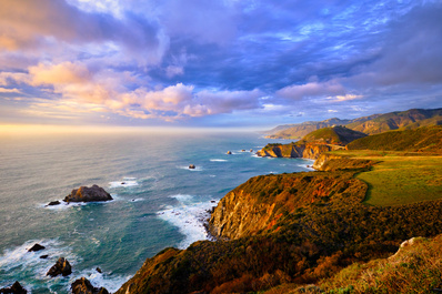 Big Sur Sunset by Greg Larson