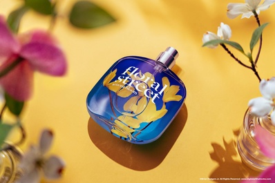 Floral Fragrance Bottle Hero Shot by Brian Rodgers Jr.