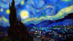 Surprisingly Realistic Tilt-Shift Images of Van Gogh's Most Famous Works