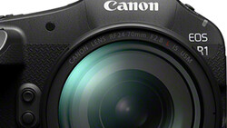 Canon EOS R1 mirrorless camera with RF24-70mm f/2.8 L IS USM lens attached.