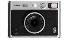 Fujifilm Instax Wide 300 instant camera with silver and black finish.