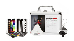 Datacolor Spyder Photo/Video Kit components displayed against white background.