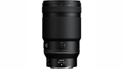 Nikon Z 35mm f/1.2 S lens photographed against a white background.