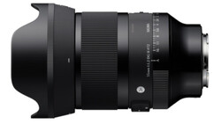 Telephoto zoom lens with attached lens hood, shown from the side against a white background.