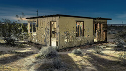 Behind the Scenes: Secrets of Light Painting a Desert Cabin at Night