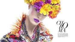 Lindsay Adler Shoots Her "Chroma" Fashion Editorial