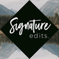 User picture for signature edits