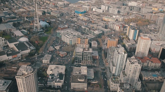 Ariel Shooting in Seattle