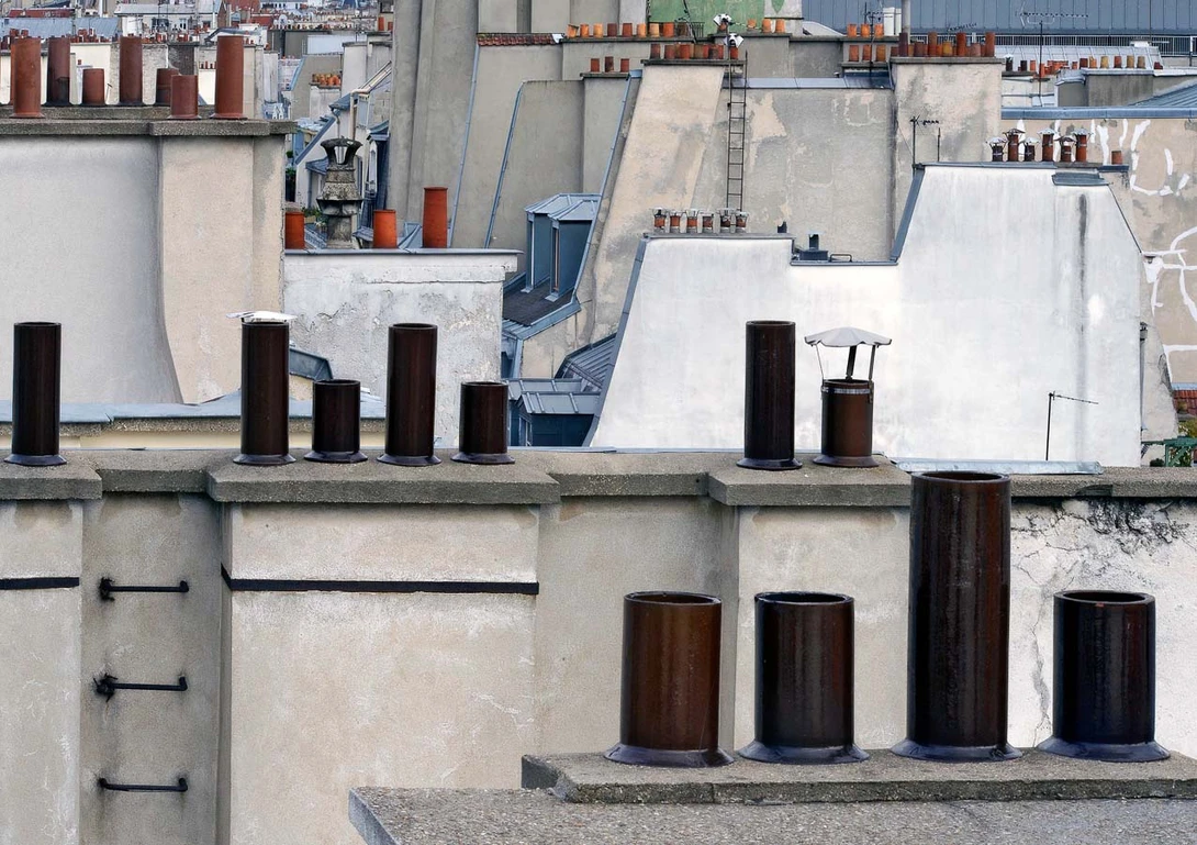 From Michael Wolf's Roof Tops Series