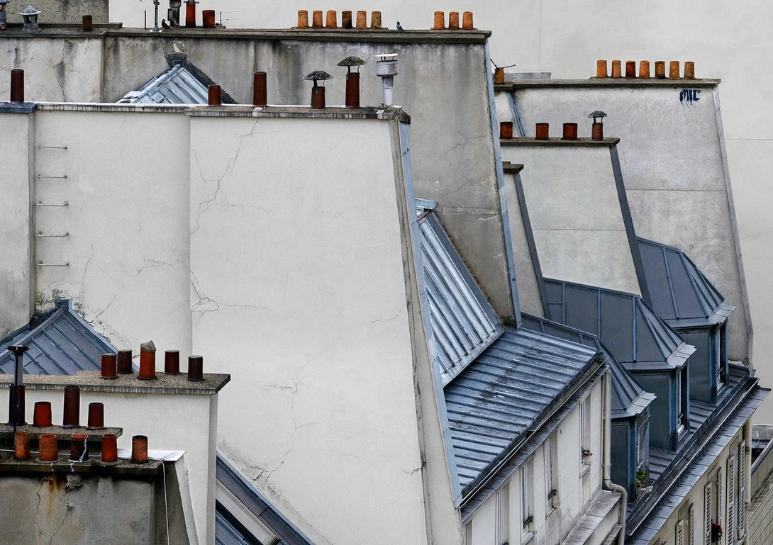 From Michael Wolf's Roof Tops Series