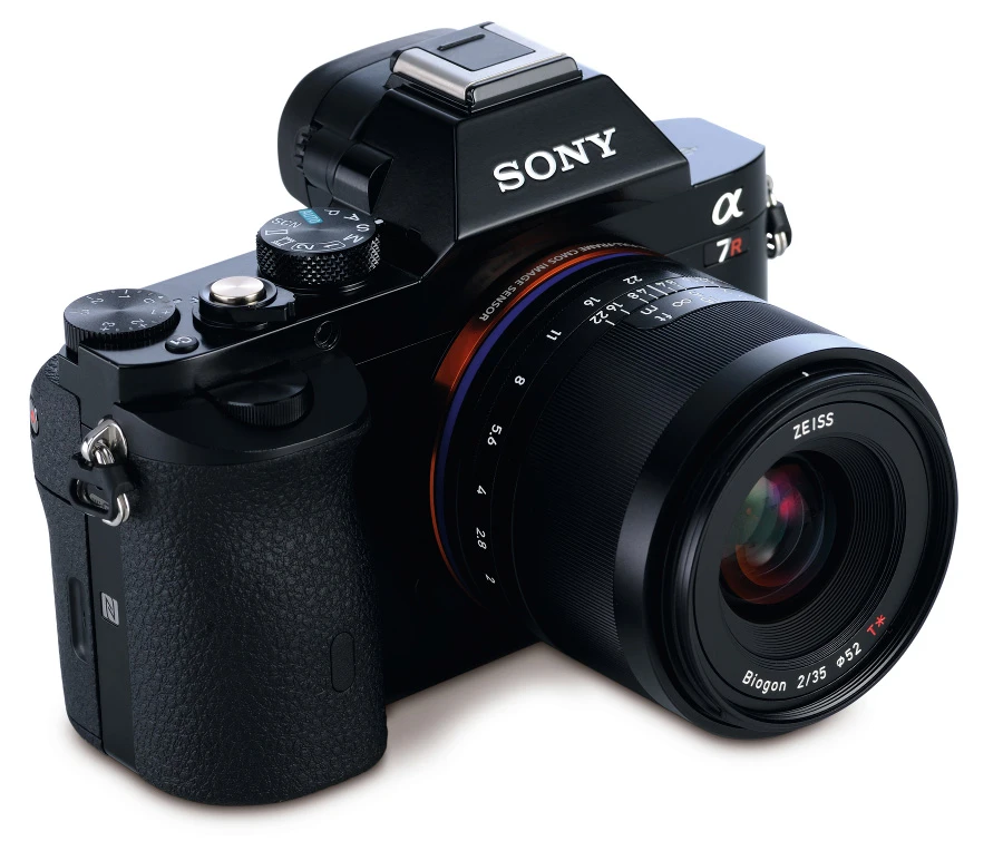 Sony A7R outfitted with the new Zeiss Loxia 2/35 lens