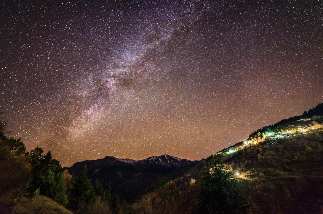 Set of the Milky Way