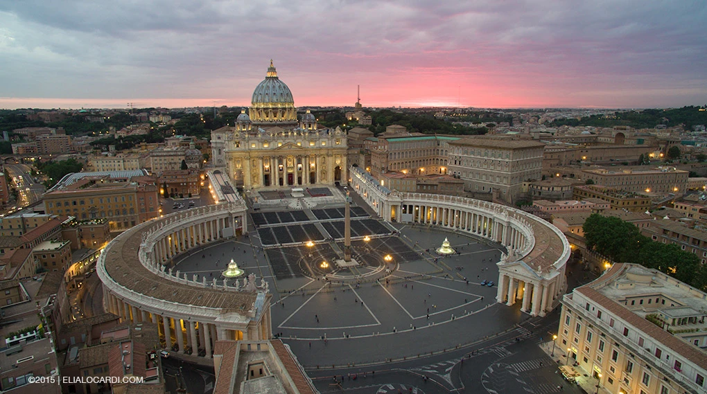 Phantom 3 Review - Vatican before photo example