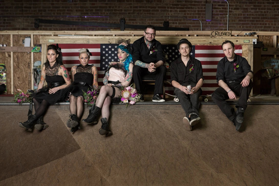 Wedding Party Skate Park