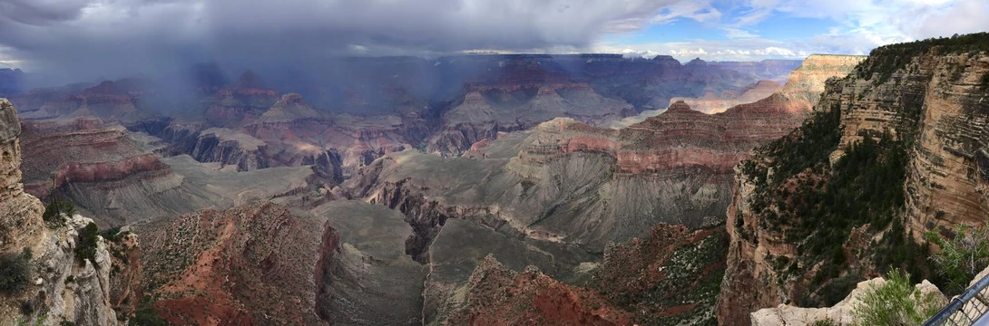 Panorama of Grand Canyon National Park Vista