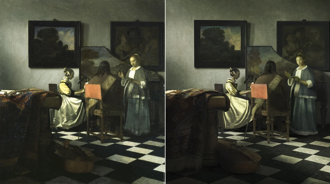 Erik Almas recreates The Concert by Vermeer