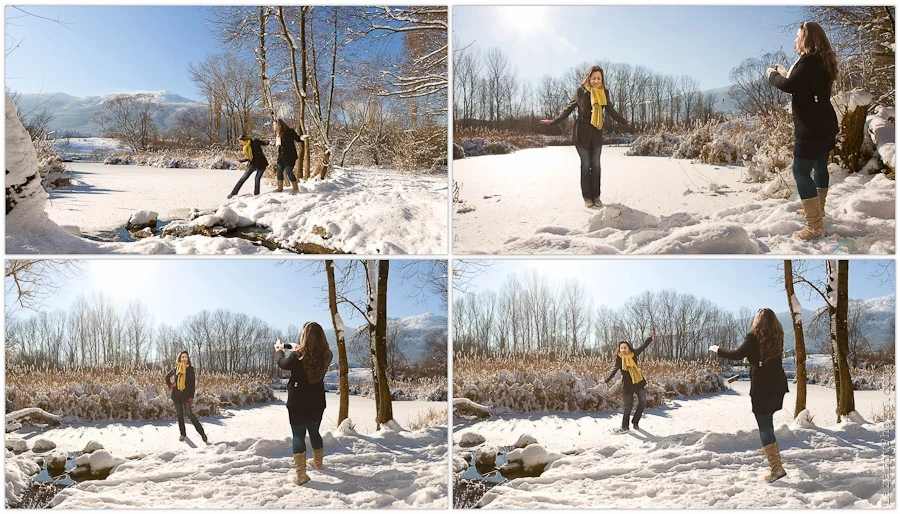 The frozen lake