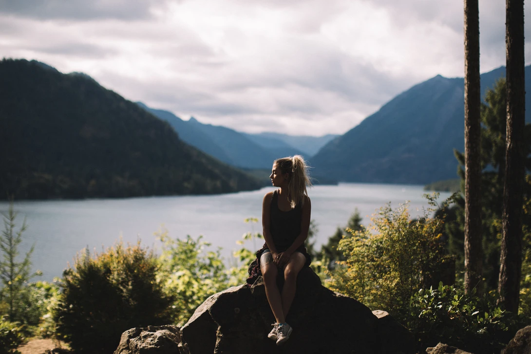 Environmental portrait using hard light