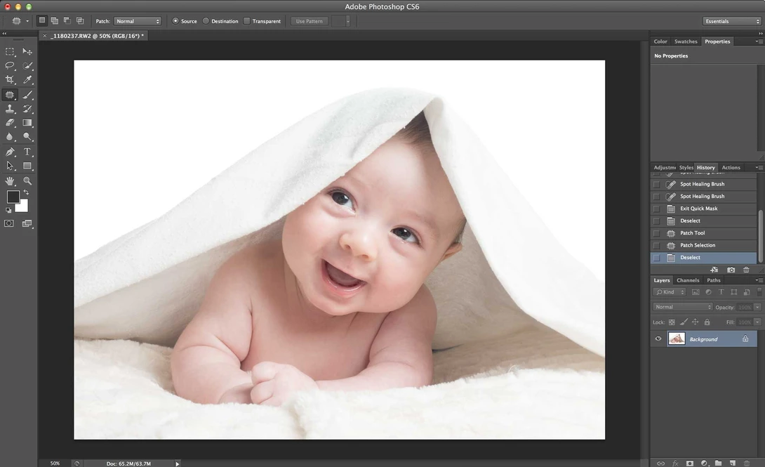 using Nik software to soften skin