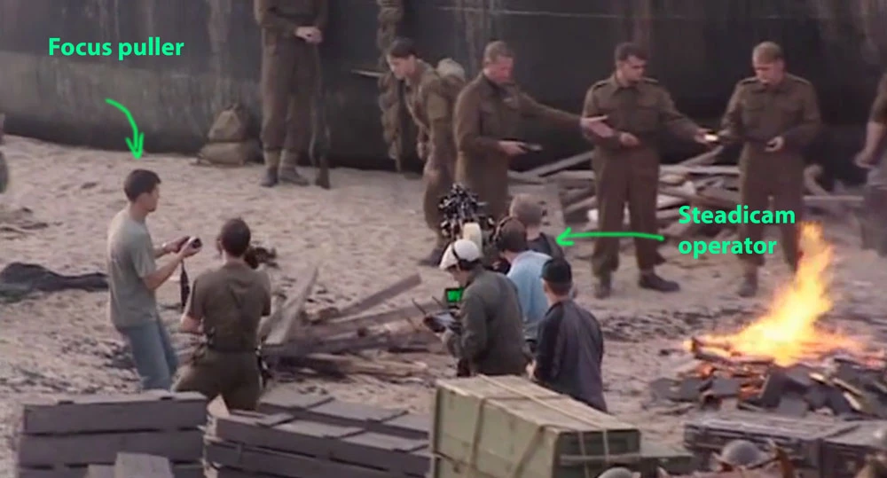 Atonement - BTS from a long take