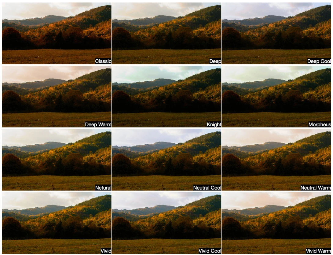 PolarPro Elektra LUTs applied on Canon C-Log footage