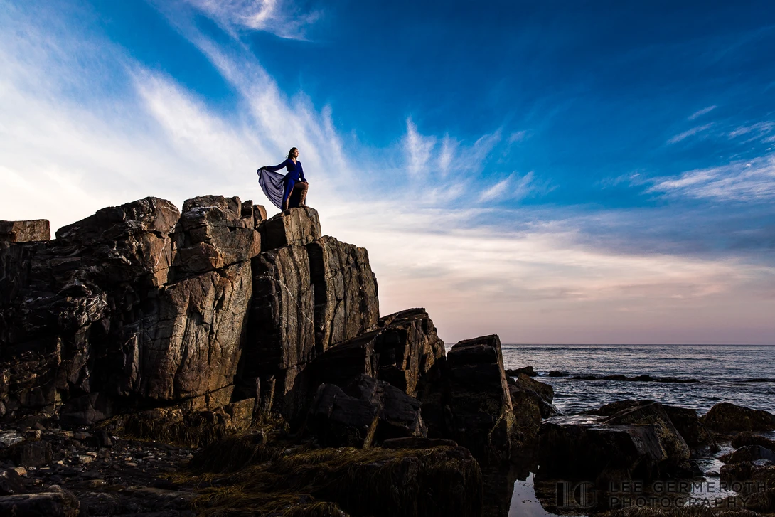 Drone mounted flash photography by Lee Germeroth Photography