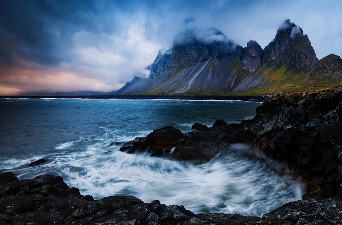 Dramatic skies, Iceland