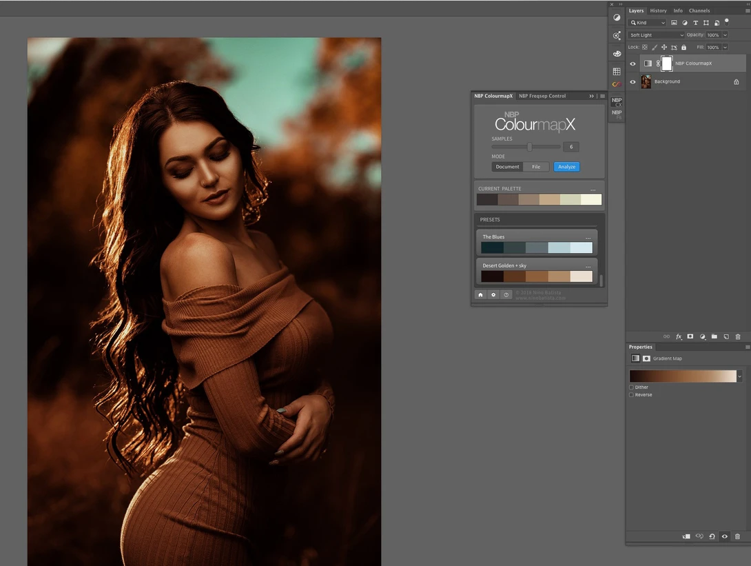 Soft Light Blending Mode Too Dark
