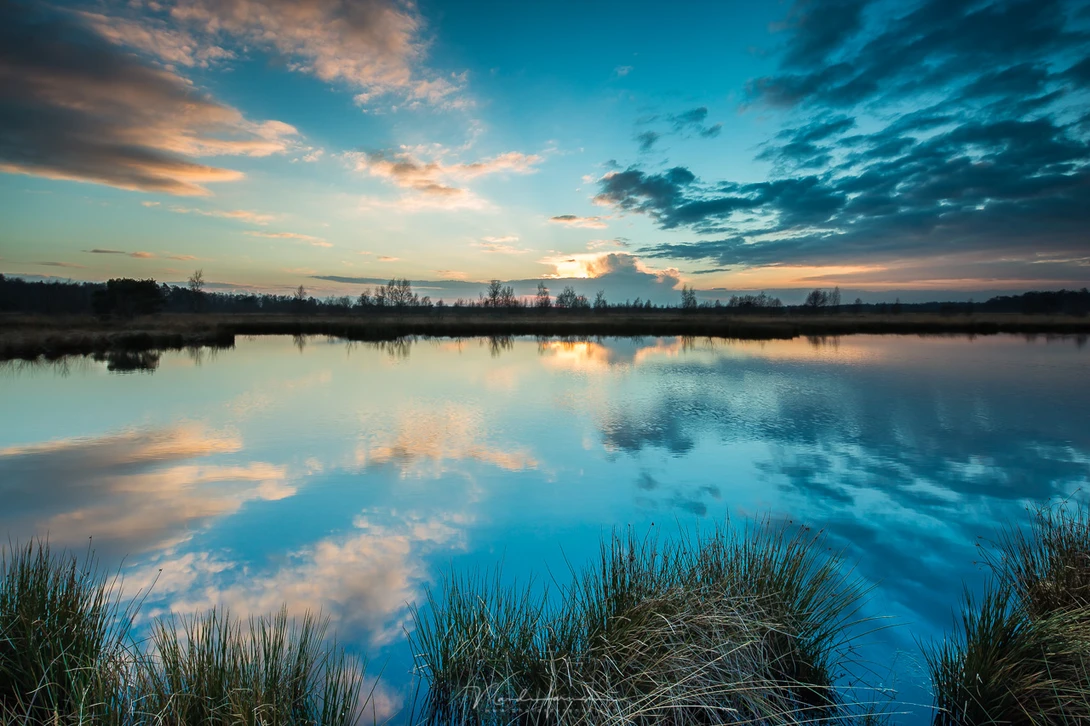 A subject in the foreground is only interesting if it adds value. The grass in this landscape photo does not very interesting and the photo has no benefit from it. That is what I think. (Canon EOS 5D3 + 17mm | ISO100 | f/11 | 1/10)