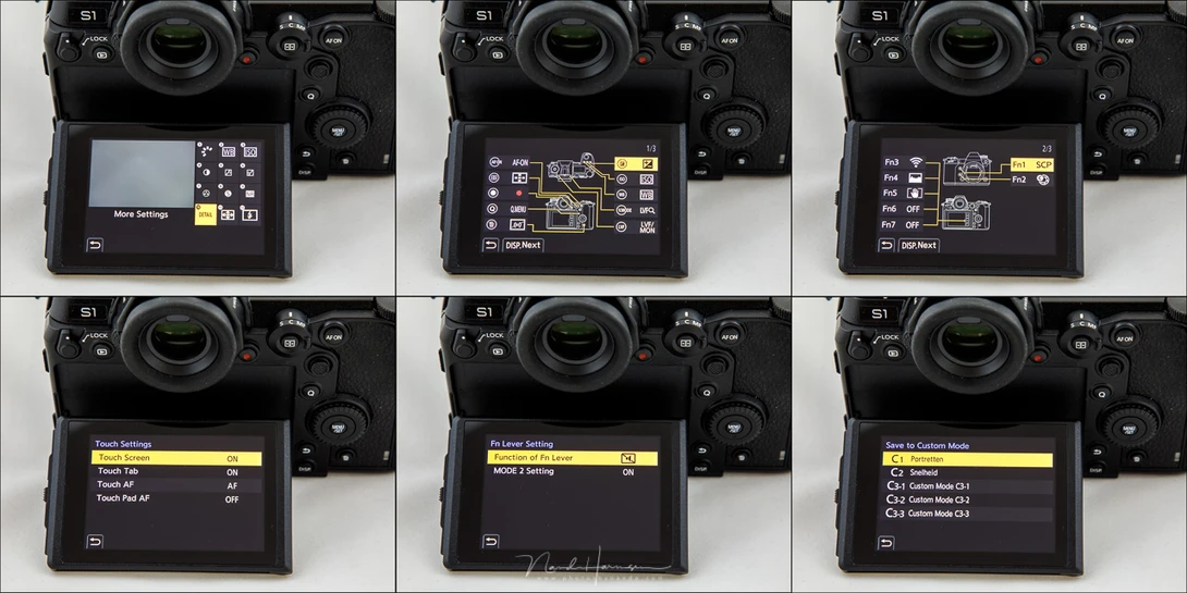 Customization seem limitless. Every button and dial can be assigned. Even the behavior is customizable. Oh yes, and you can use the touch screen for the menu if you like.