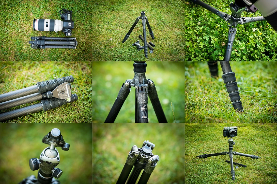 An impression of the Gitzo GT1555T. It is versatile, but not as much as the 3LT. Nevertheless, the build quality is so much better, especially the twist lock mechanism; you only need a twist to lock it, or unlock it.