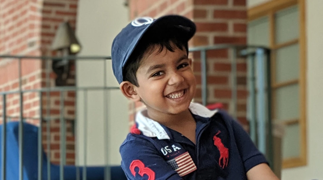 While it looks fine when viewed small (such as on a phone screen), the details don't hold up in this portrait mode photo.