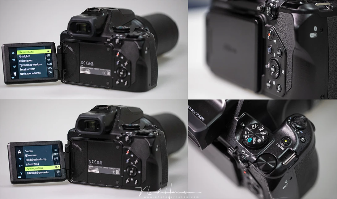 The Coolpix P1000 has the basic controls you can expect on a camera. The menu however, is not that extensive. It is very basic and does not allow much camera tweaking.