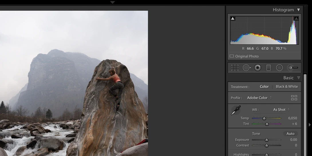 Lightroom Histogram