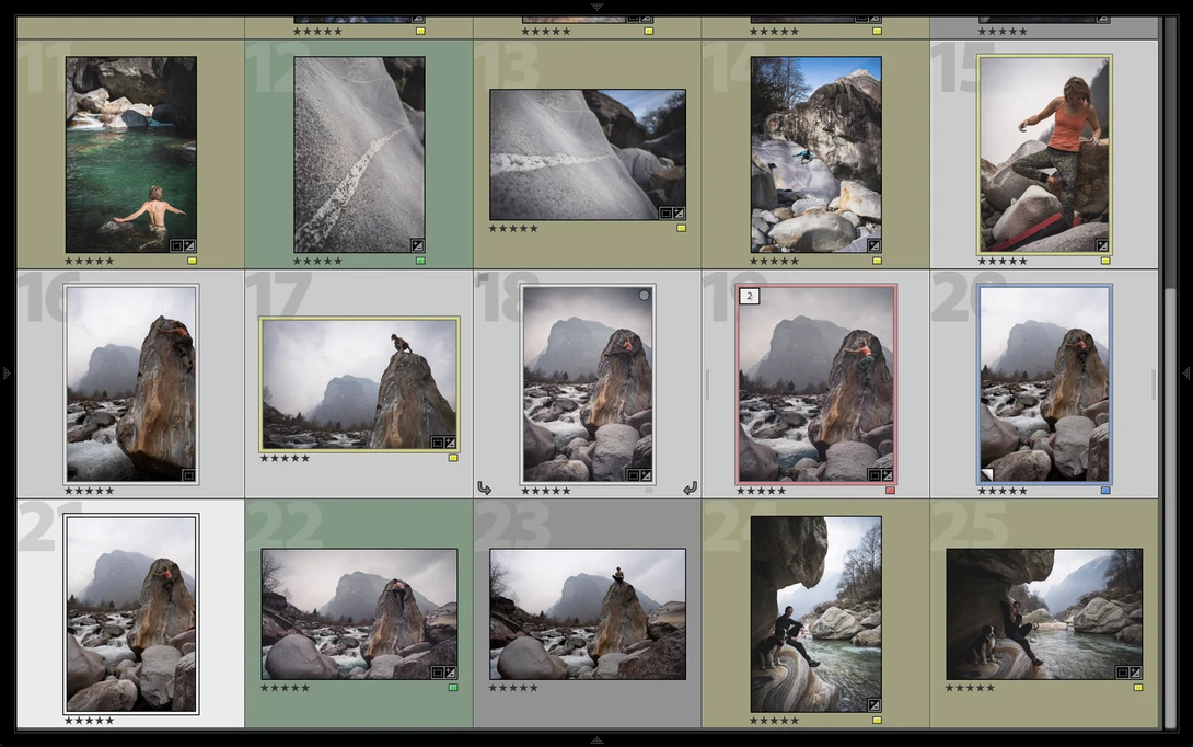 Lightroom filter